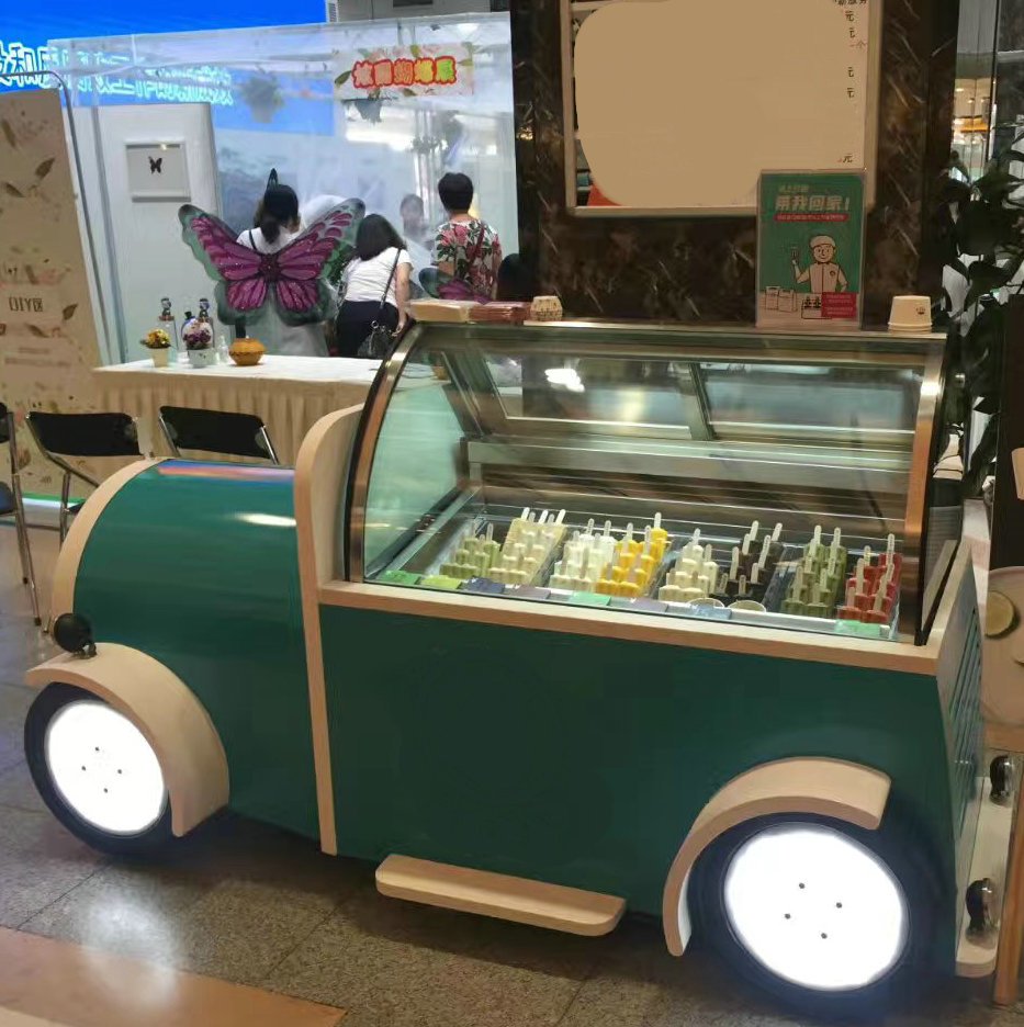 Shopping Mall Stick Icecream carts