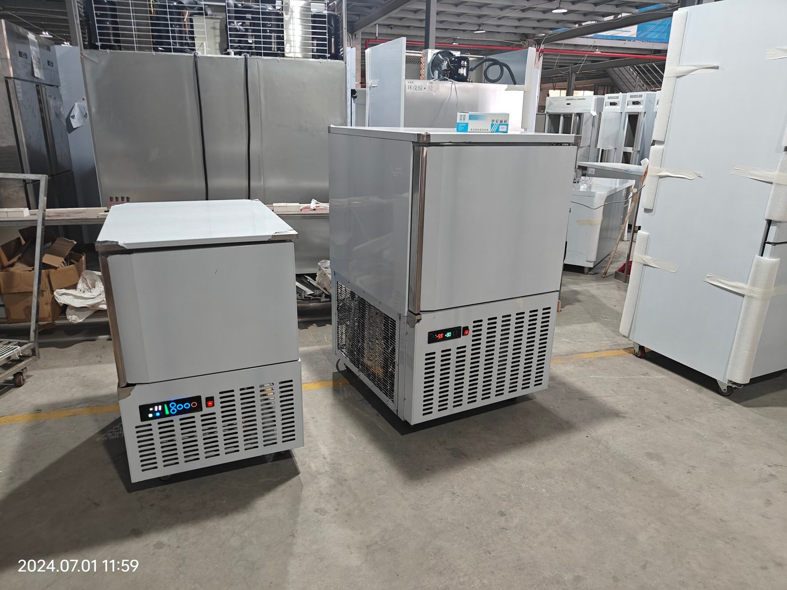 3 Trays -45°C Blast Freezer